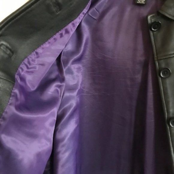 Black Leather Jacket - Picture 5 of 6